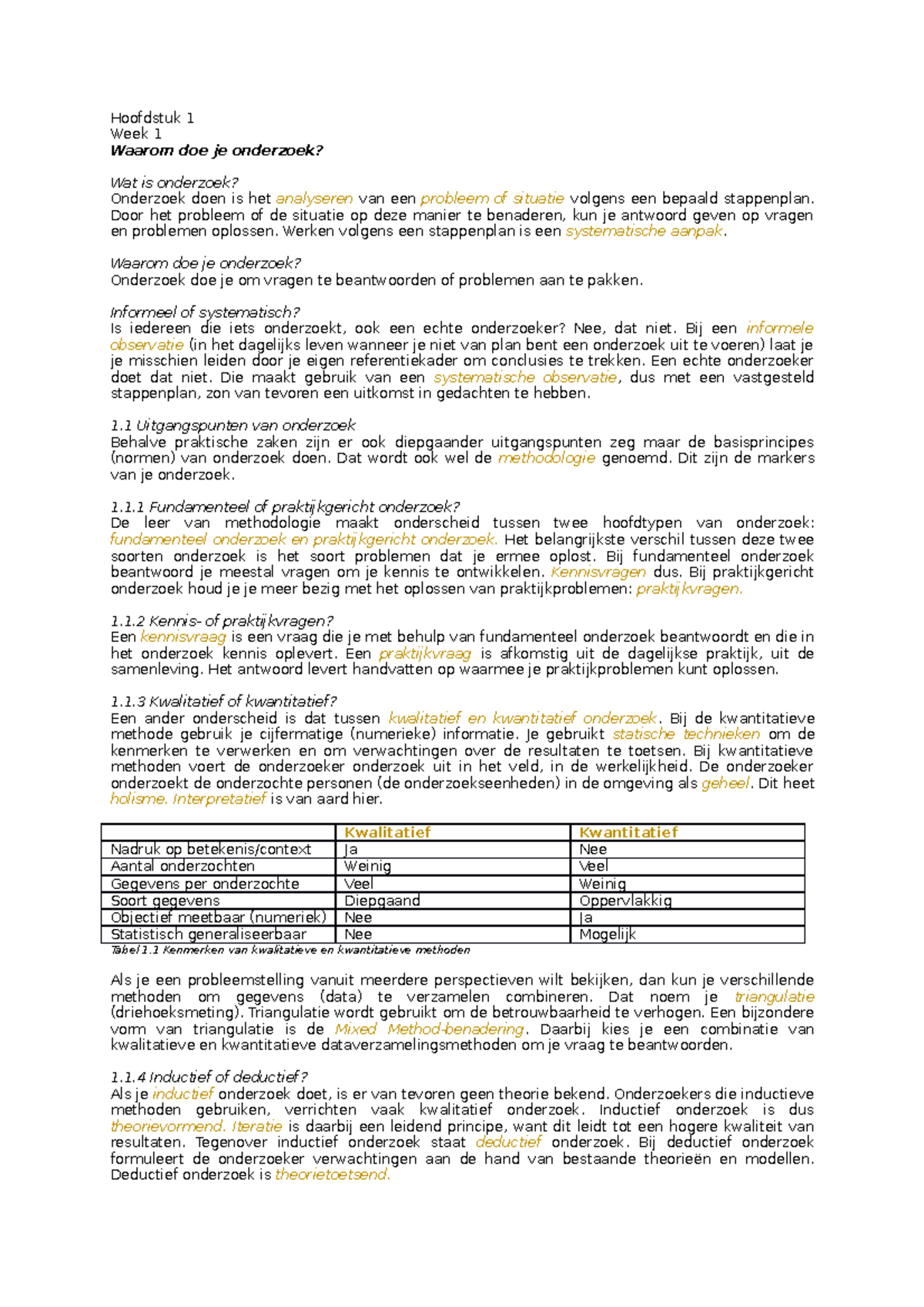 deductief onderzoek