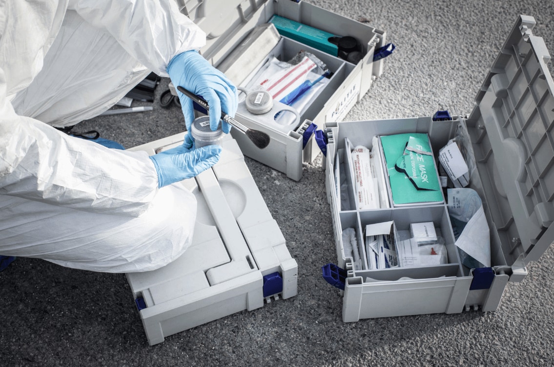 forensisch laboratorium onderzoek