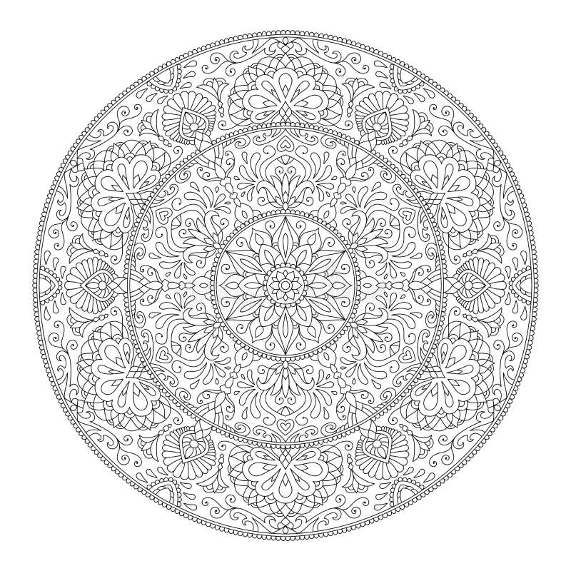 mandala kleurplaat volwassenen